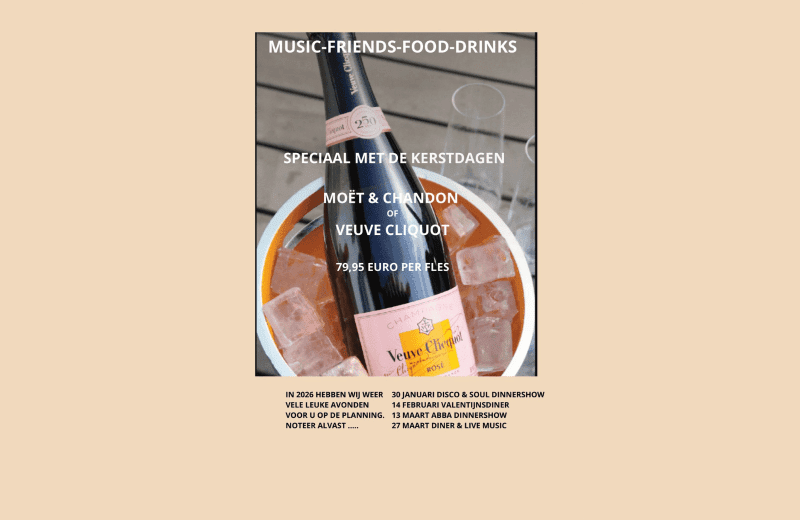 Activiteiten bij de veerstal dranken